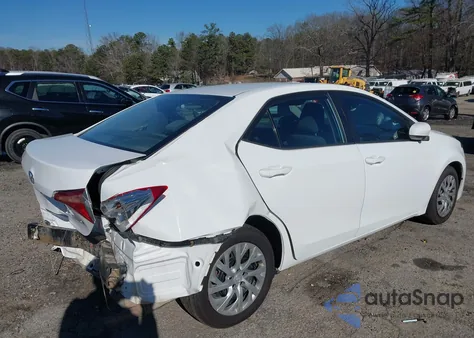 2018 Toyota Corolla Le z USA, uszkodzony, nr VIN 2T1BURHE1JC123850